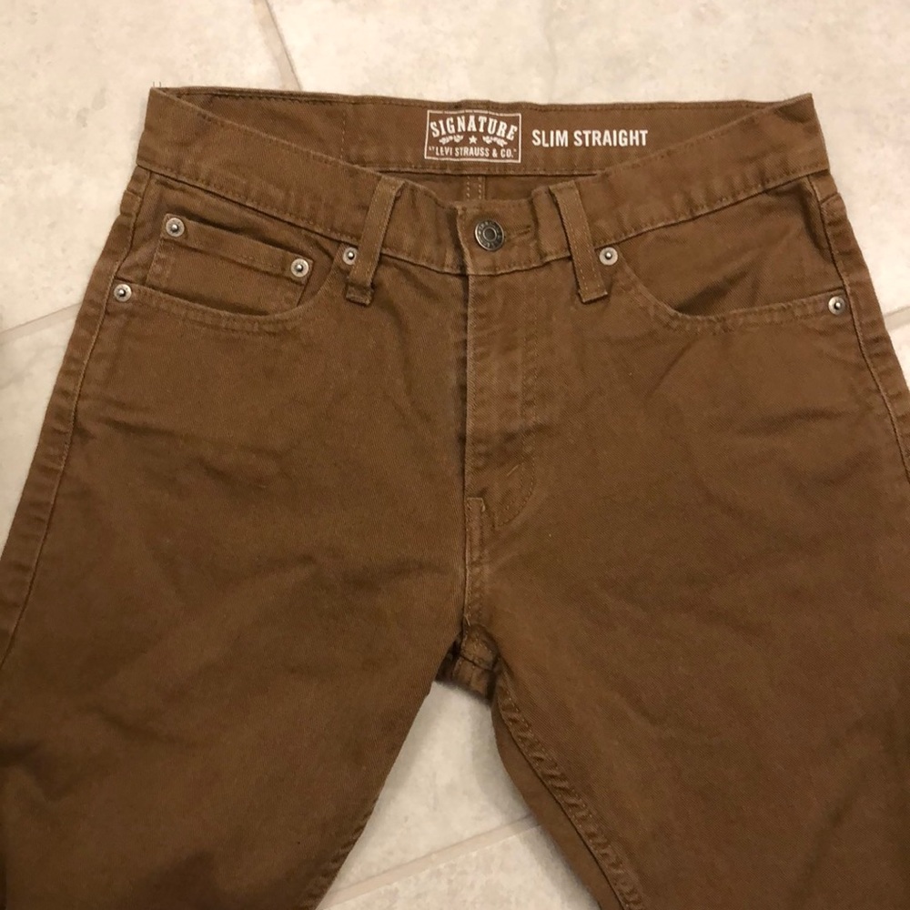 Men’s Signature Levi Strauss & Co Slim Straight